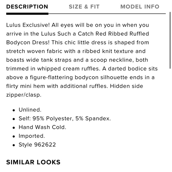 Sold out online lulus NWT - Picture 6 of 6